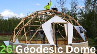 Building Our Geodesic Dome Part 1| Arctic Acres