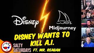 Disney Wants To KILL A.I. - Sues Midjourney ft. Mr. Reagan | Salty Saturday