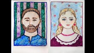 Easy and bright way to make a portrait for everybody