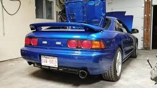 Toyota MR2 3SGE SW20 Titanium exhaust