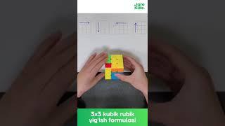 3x3 kubik rubik yig’ish formulasi