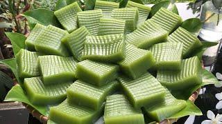 RESEP LAPIS TAPIOKA PANDAN SUPER KINCLONG #HOBIMASAK