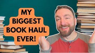 My Biggest Book Haul Ever for October 2024