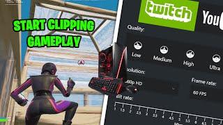 *EASY* HOW TO CLIP FORTNITE GAMEPLAY ON PC