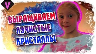 Выращиваю кристаллы дома ЛУЧИСТЫЕ КРИСТАЛЛЫ Grow crystals at home RADIANT CRYSTALS