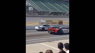 2017 Porsche 911 Turbo S vs DDE Lamborghini Aventador SVJ - Porsche wins