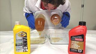 Pennzoil PLATINUM VS Ford MOTORCRAFT 0W-20 Full Synthetic Cold Flow Oil Test