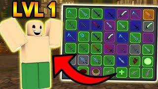 GIVING NOOBS THE BEST GEAR IN DUNGEON QUEST! (ROBLOX)