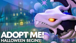  HALLOWEEN!  Explore The HAUNTED ASYLUM!  MINIGAME! Adopt The VAMPIRE DRAGON!Adopt Me! On Roblox