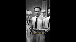 Did you know that in 12 ANGRY MEN (1957)