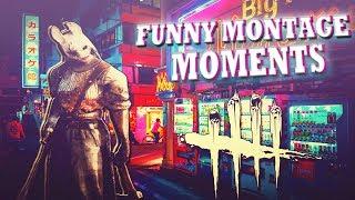 Dead by Daylight FUNNY MOMENTS MONTAGE Веселый монтаж в DBD