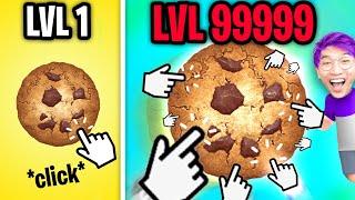 Can We Get MAX LEVEL In COOKIE CLICKER! (MOST ADDICTING GAME EVER!)