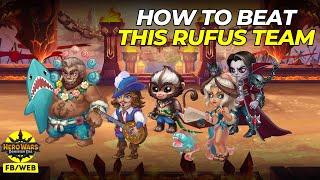 How to Beat Rufus Sebastian Iris Heidi Dorian | Hero Wars Dominion Era