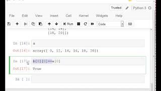 006 Numpy array reshape and copy