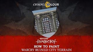 How to Paint: Warcry Ruined City Terrain