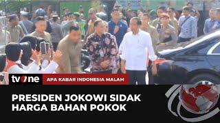 Berkunjung ke Surabaya, Presiden Jokowi Tinjau Harga Bahan Pokok di Pasar | AKIM tvOne