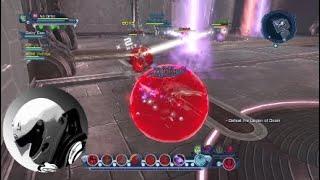 DCUO: HODE | Last Boss | NO HEAL  | 3 man | Rage tank POV