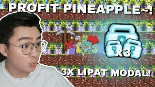 CEPAT!! PROFIT 3x Lipat Pineapple Party Pakai Ini!! | Growtopia Gacha Profit 2024