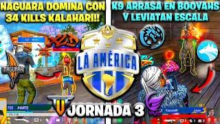 NAGUARA DOMINA LA TABLA CON KILLS!! LA AMERICA DS *JORNADA3* K9 SIGUE IMPARABLE CON SUS BOOYAHS