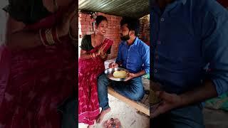 pagali bamla ko de di othlali se roti khane ko #पगली #pagali #funny #video #bhojpuri #comedy