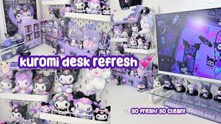 deep cleaning my kuromi desk  surprise kawaii box unboxing  @KawaiiboxCo