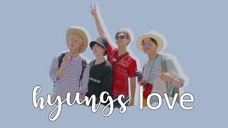 hyungs love | bangtan's hyung line