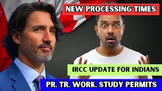  Latest Canada Visa Processing Times For Indians: PR, TR, Work, Study Permits Oct. 2024 | IRCC