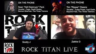 Tim Ripper Owens says Hologram Technology is Future of Entertainment - ROCK TITAN LIVE