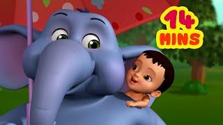 Cute Little Hati - The Elephant Rhyme | Bengali Rhymes for Children Collection | Infobells