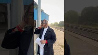 Wife को Railway मे नौकरी लग गया  #comedy