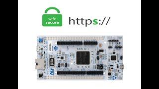 STM32 LESSON #13: ETHERNET (HTTPS/TLS, CycloneTCP + FreeRTOS)