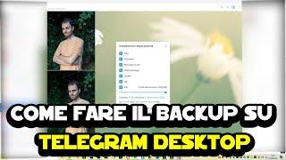 Come fare il backup su Telegram Desktop