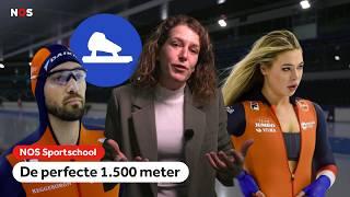 PERFECTE 1.500 METER schaatsen met IREEN WÜST | NOS Sportschool met Ireen Wüst | NOS Sport