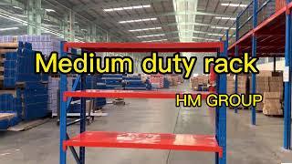 HM Group Medium Duty Racking – Durable Storage Solutions for Efficient Warehousing