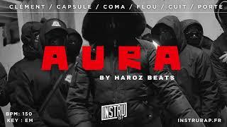 Instru Rap Drill Agressive Sombre 2024 "AURA" By Haroz Beats