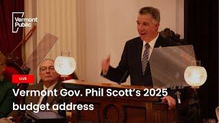 FULL VIDEO: Vermont Gov. Phil Scott's 2025 budget address