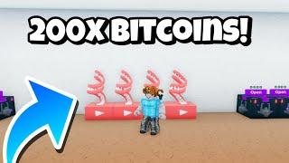 SPENDING 200 BITCOINS IN YOUTUBE SIMULATOR...