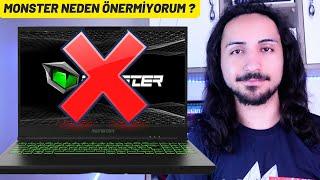 SAKIN Monster Laptop ALMAYIN ! Neden Monster ALINMAZ ? Deneyimlerim (2024)