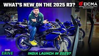 2025 Yamaha R3 Walkaround Video | New Face, Same Bike