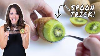 How to Cut a Kiwi - 3 Easy Ways!