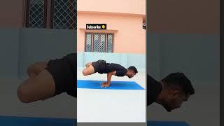 Padma mayurasana | peacock pose | yoga practice | workout motivation | roshan shinde #shorts #yoga