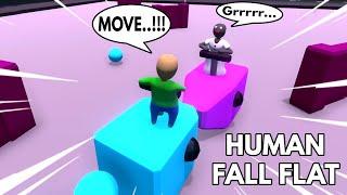 BALDI AND GRANNY PLAYING HUNGRY HIPPO in HUMAN FALL FLAT