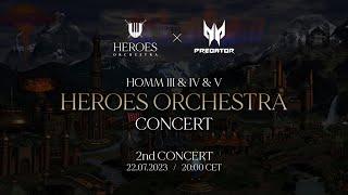 Heroes Orchestra LIVESTREAM - HoMM III & IV & V - 2nd CONCERT