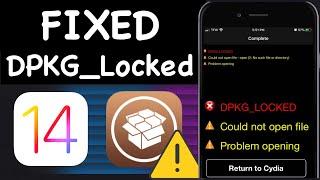 How to Fix Cydia Error DPKG_LOCKED