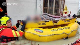 Eight dead, thousands displaced as floods batter northern Italy
