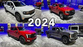 Every 2024 Ford Truck Model in One Place (LA Auto Show!)