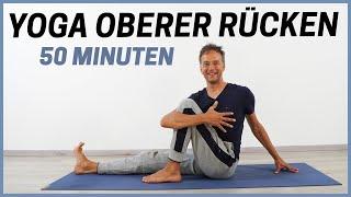 50 Minuten Yoga für Brustwirbelsäule + Schulter/Nacken