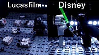 Lucasfilm Vs Disney's: Lightsabers