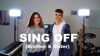 Brother & Sister SING OFF (Tate McRae Mashup)