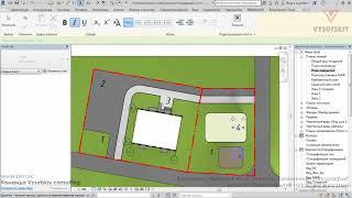 [Урок Revit Генплан] План покрытий топоповерхностями